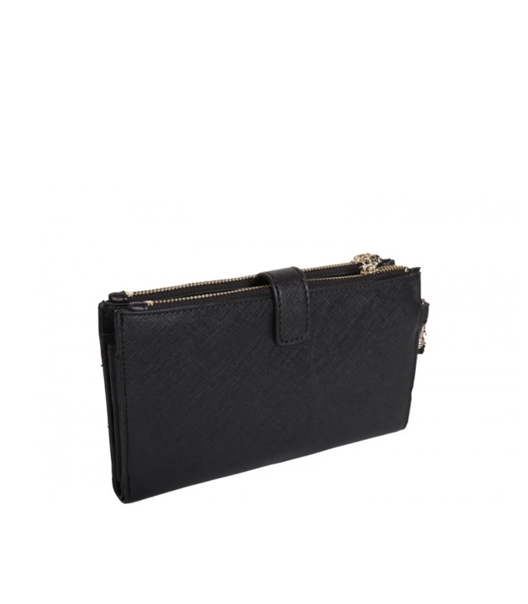 Robyn Slg Double Zip Organizer - Black