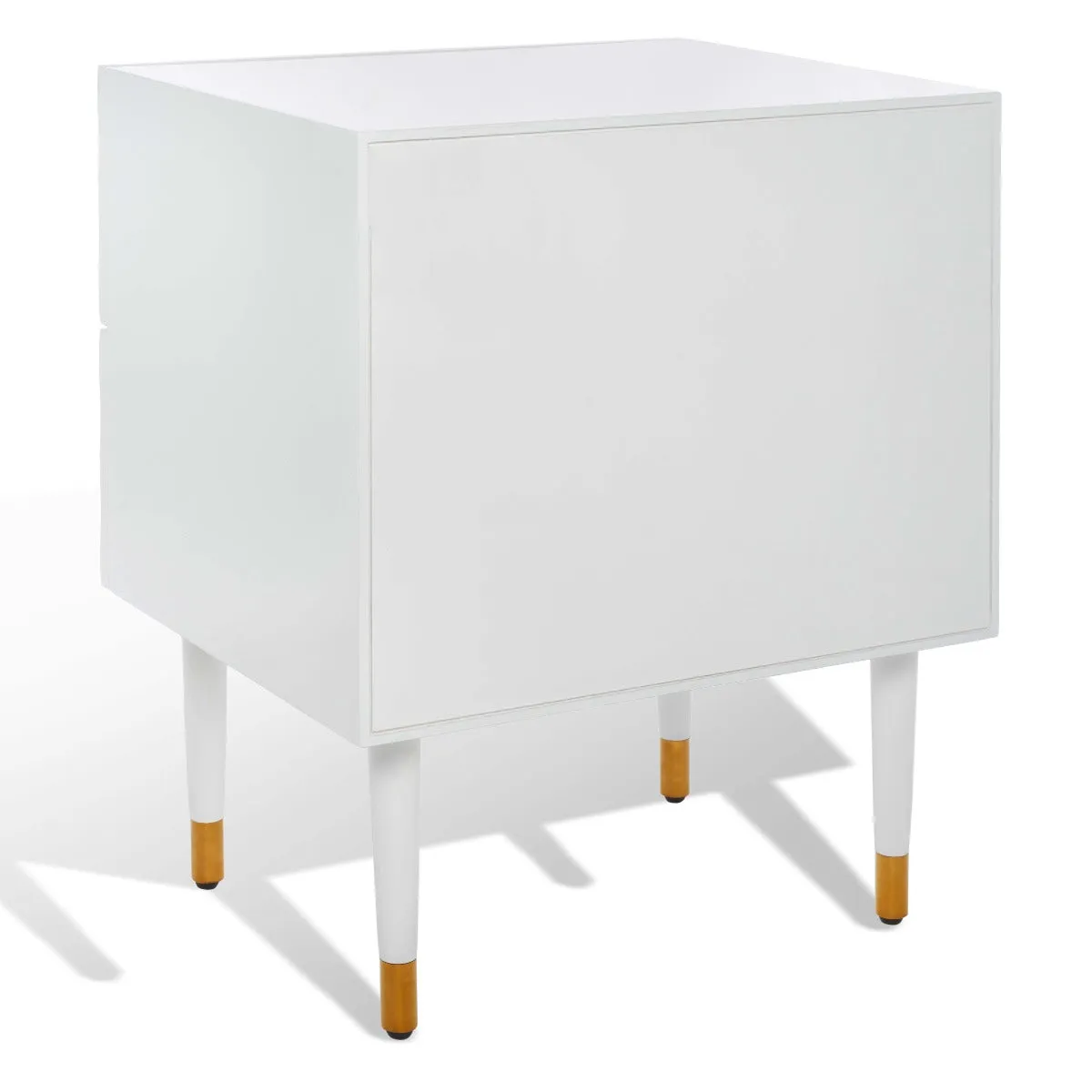 Safavieh Couture Neptune 2 Drawer Side Table, SFV3570