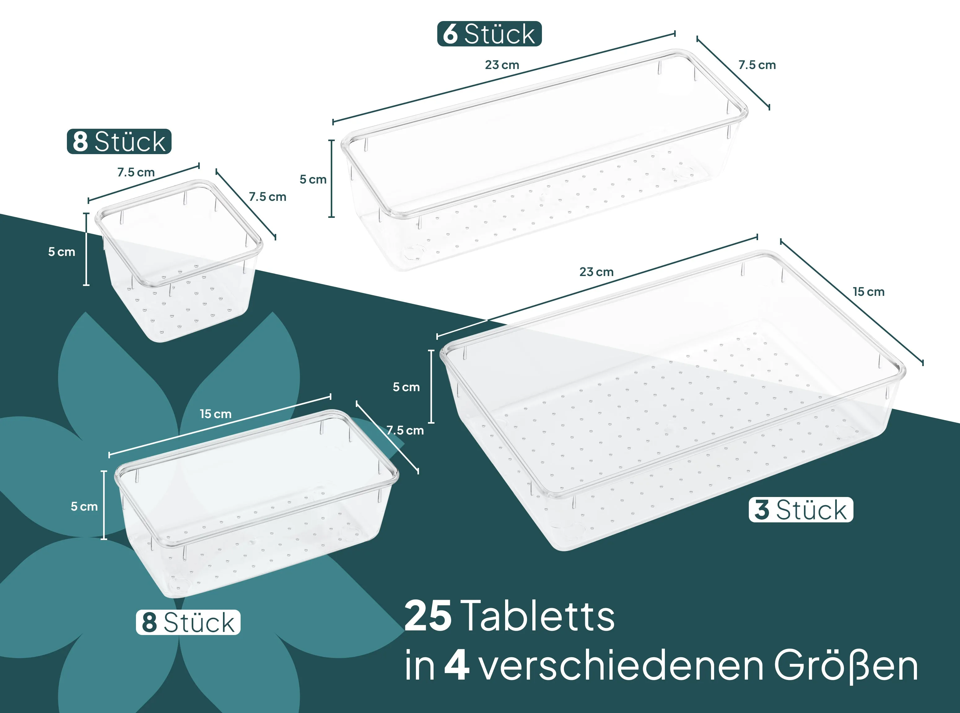 Schubladen Organizer Set