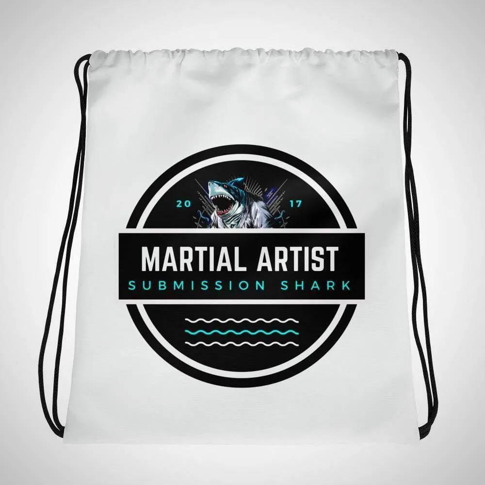 Shark Frenzy Martial Artist | Drawstring Gi bag | Submission Shark