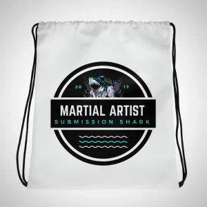 Shark Frenzy Martial Artist | Drawstring Gi bag | Submission Shark