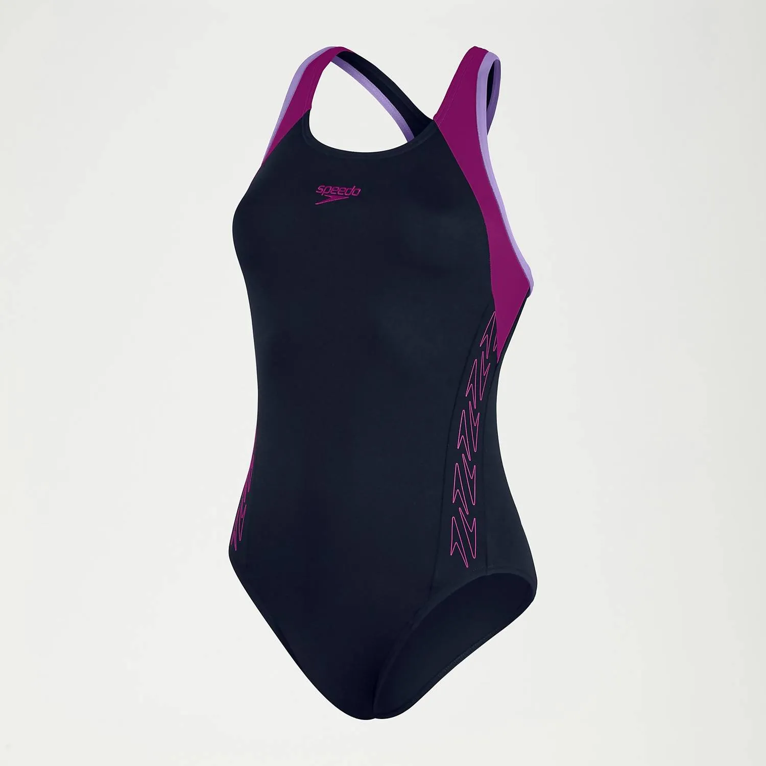 Speedo Womens Hyperboom Splice Flyback Swimsuit