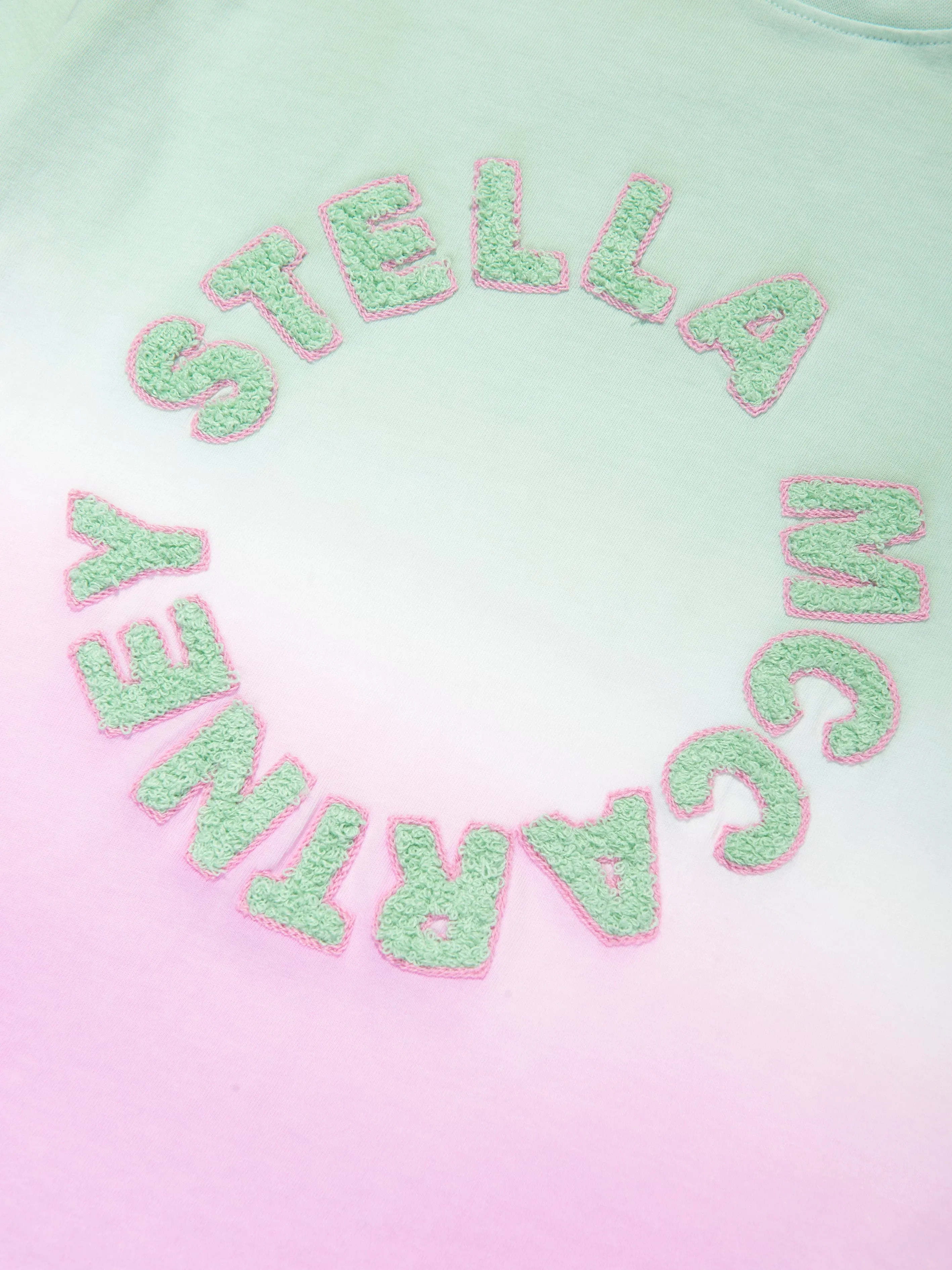 Stella McCartney Girls Logo Print T-Shirt in Multicolour