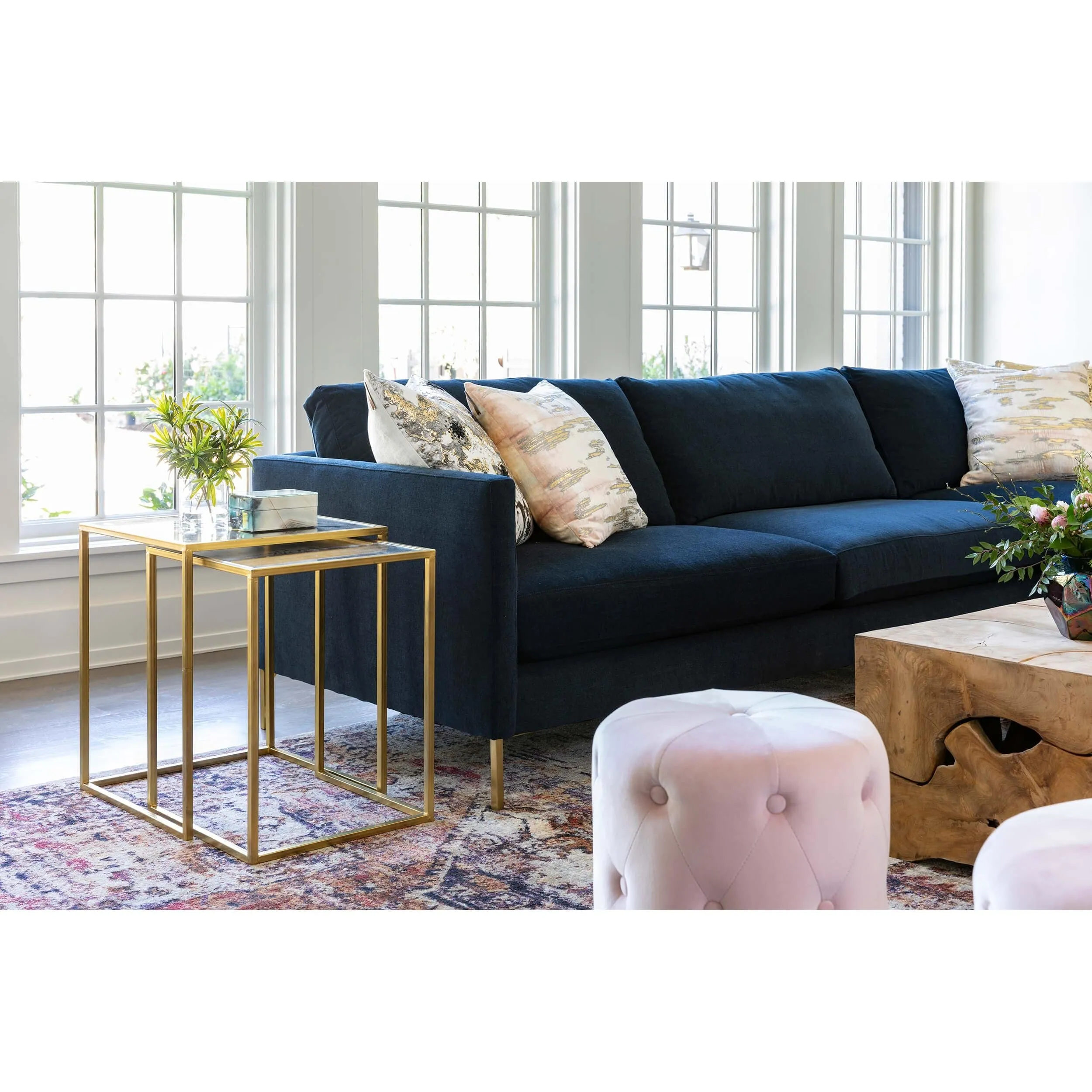 Stella Sectional, Vida Navy