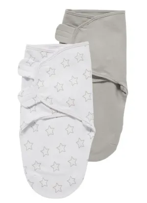 Swaddle Meyco 2pack - Stars - 0-3m