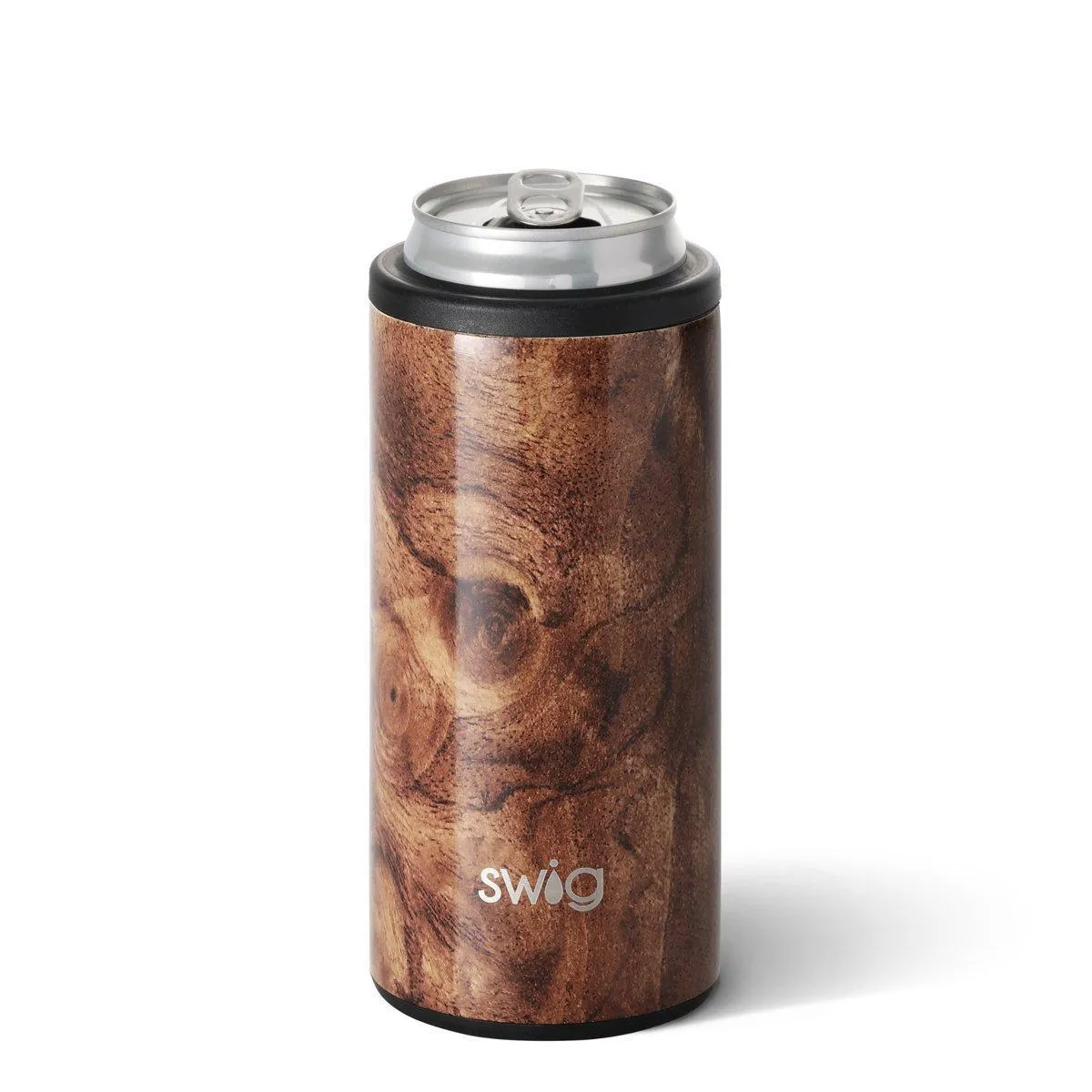 Swig Black Walnut Skinny Can Cooler