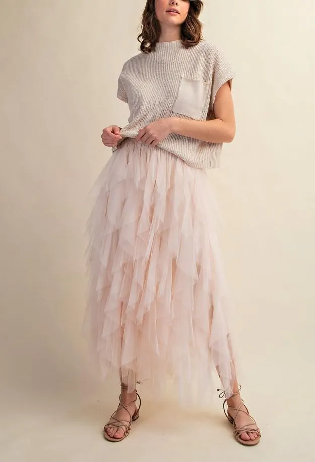 Tulle Mesh Skirt