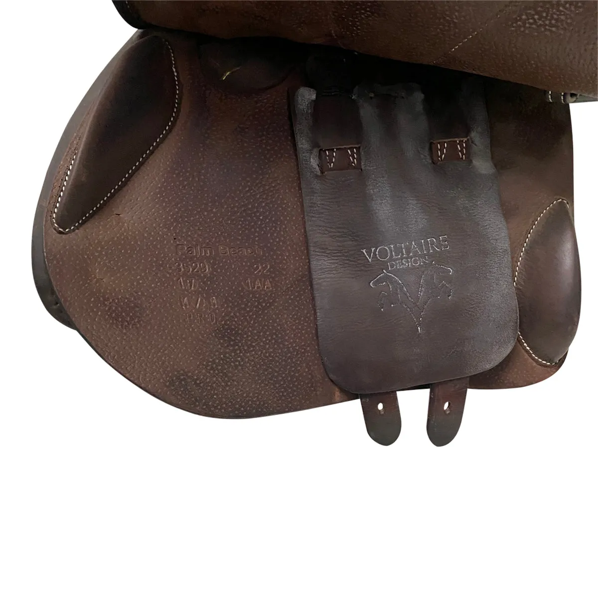 Voltaire 2022 Palm Beach Saddle in Chocolate - 17"