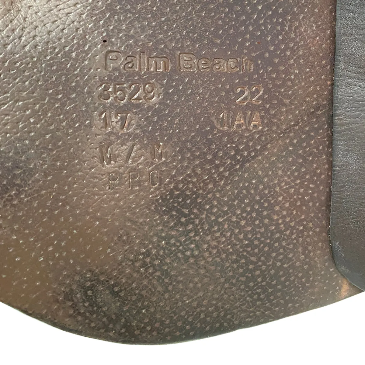 Voltaire 2022 Palm Beach Saddle in Chocolate - 17"