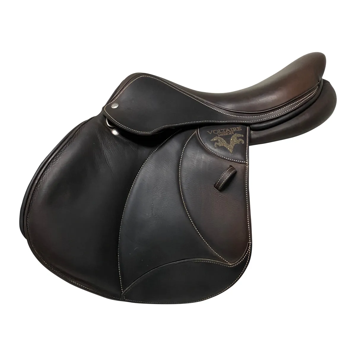 Voltaire 2022 Palm Beach Saddle in Chocolate - 17"