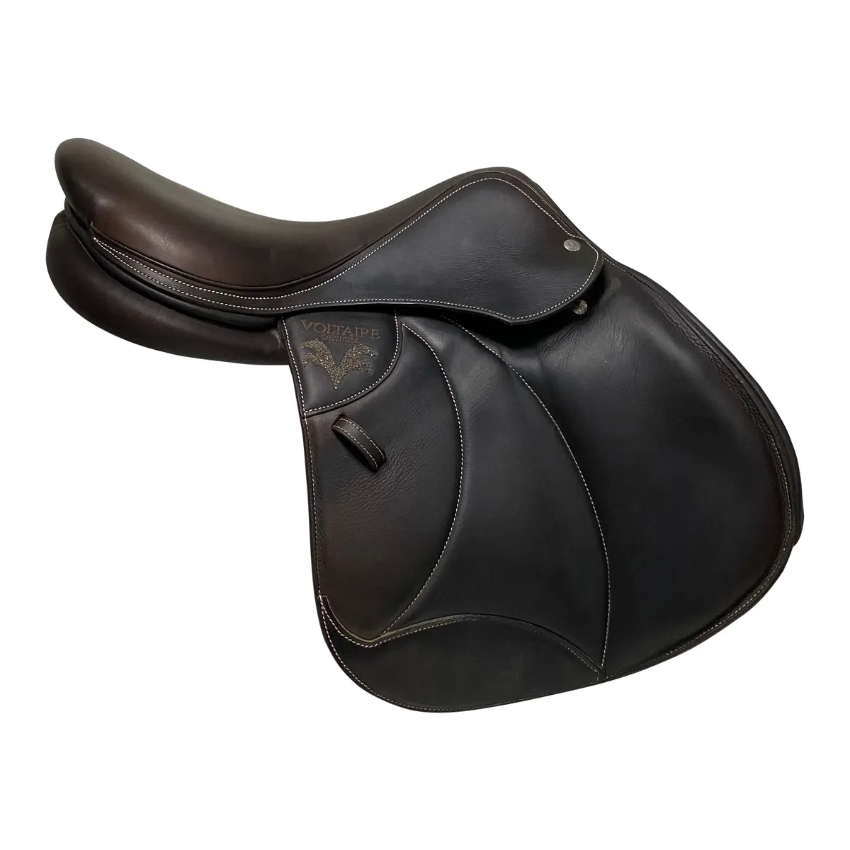 Voltaire 2022 Palm Beach Saddle in Chocolate - 17"