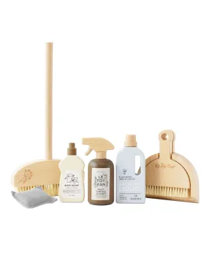 Wooden Eco-Friendly Cleaning Set