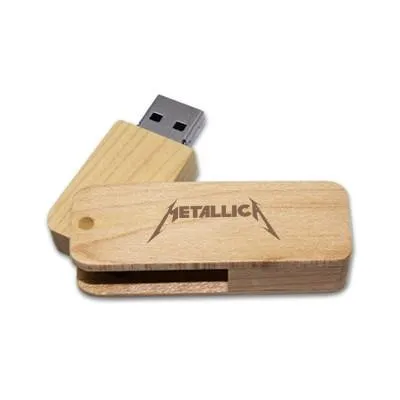 Wooden Rectangle USB Flash Drive