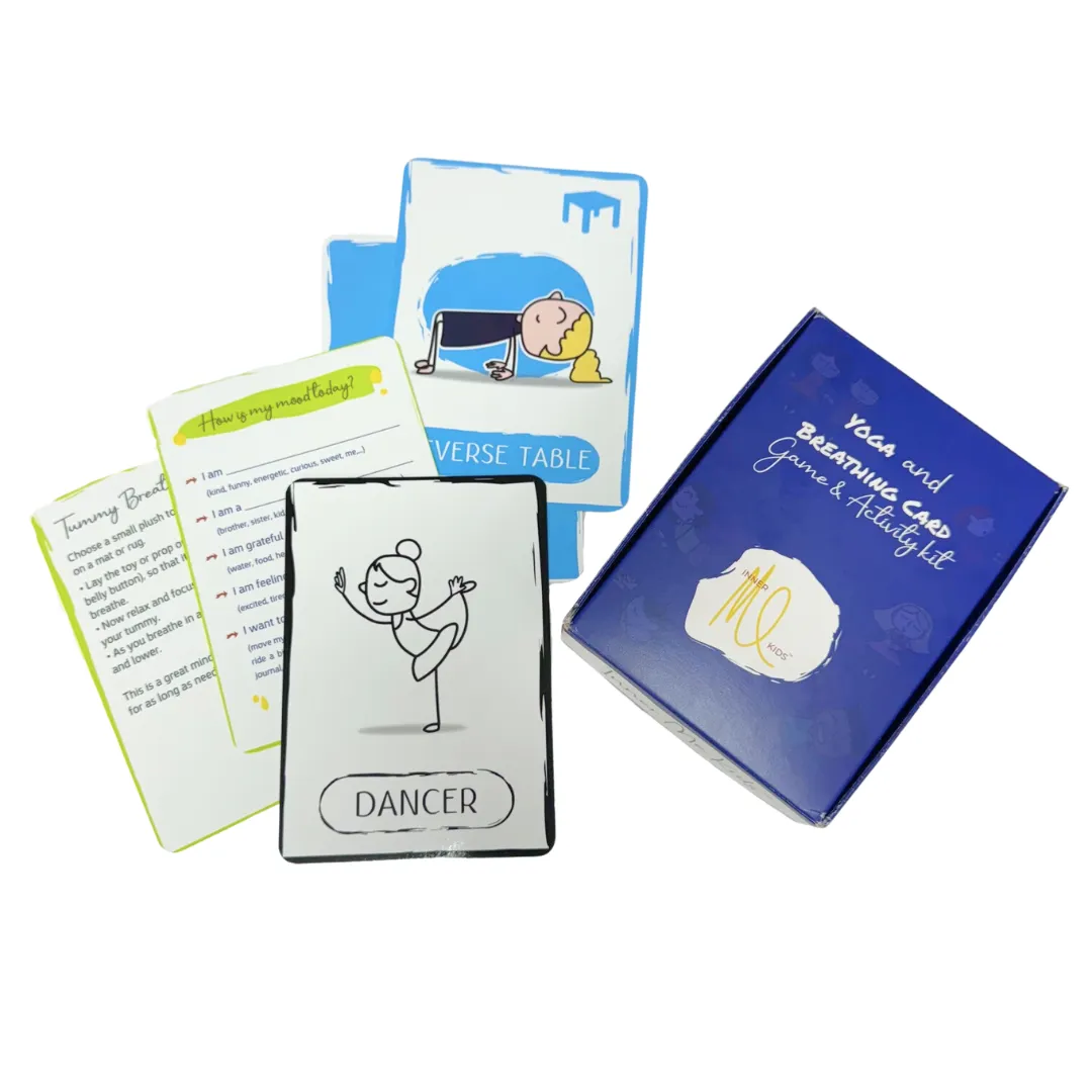 Yoga and Breathing Card Game