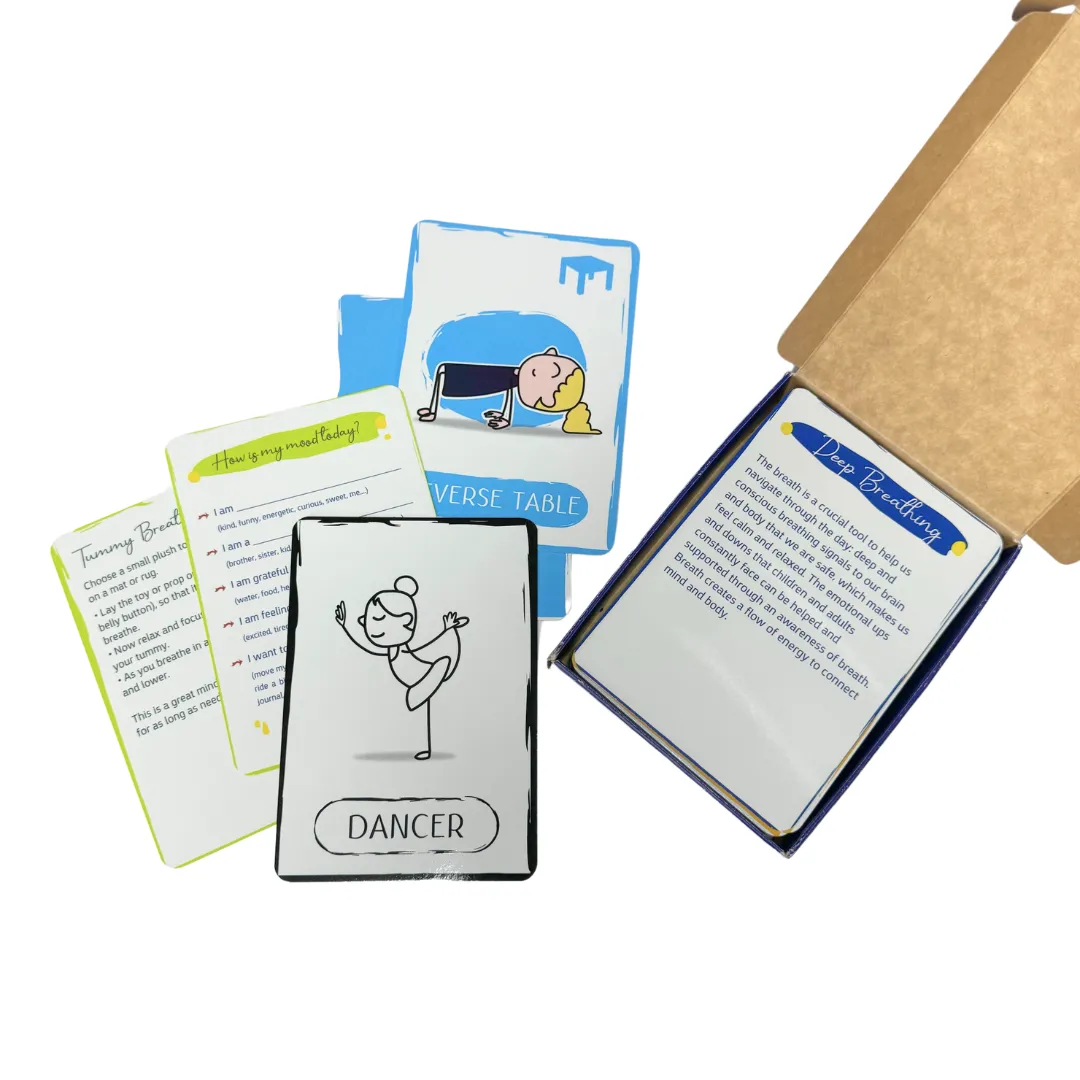 Yoga and Breathing Card Game