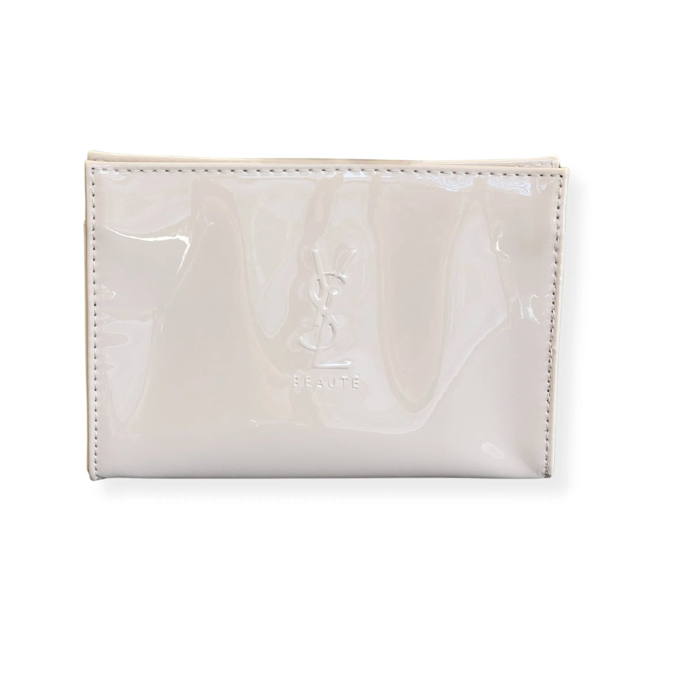 YSL Pure Beaut faux/leather cosmetic pouch bag