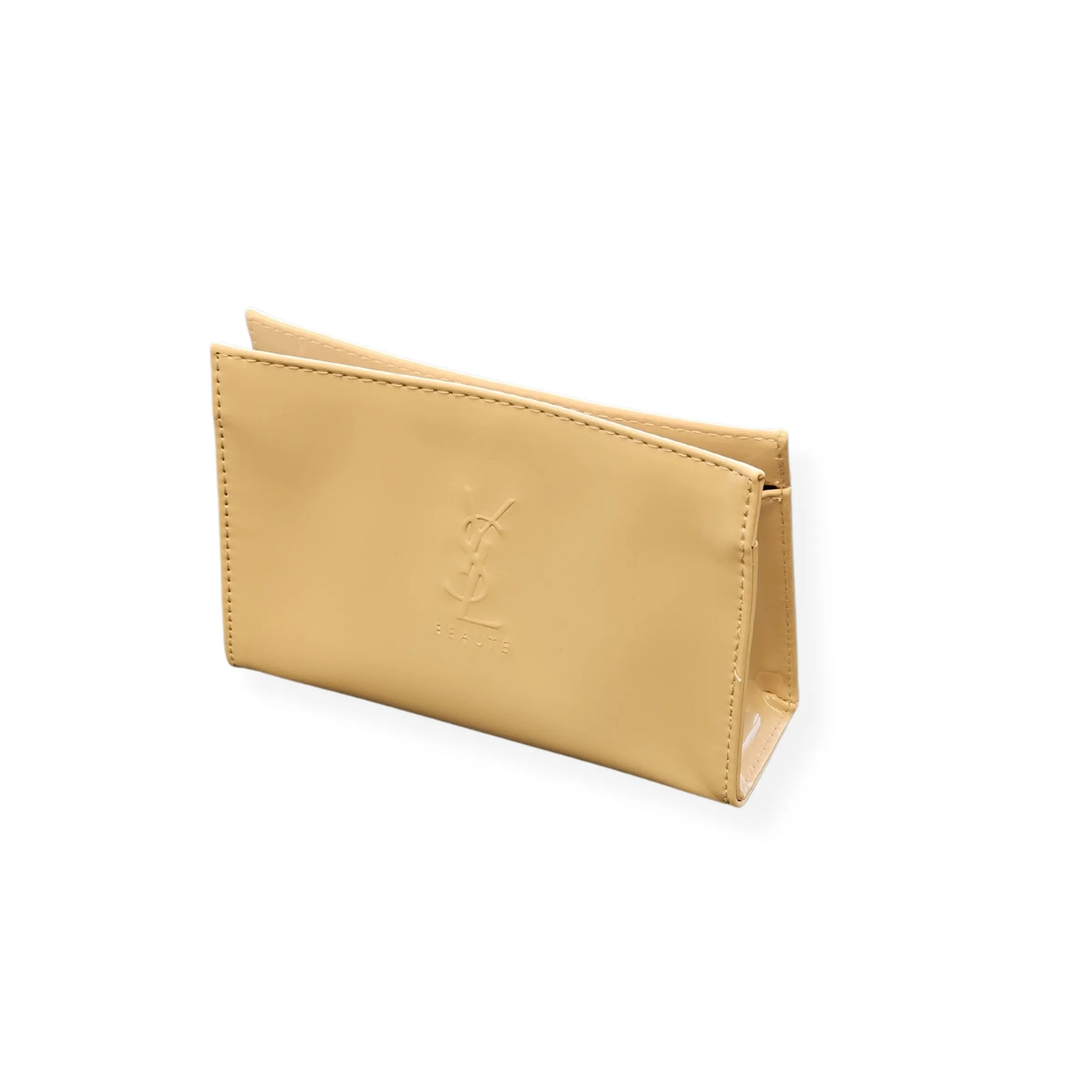 YSL Pure Beaut faux/leather cosmetic pouch bag